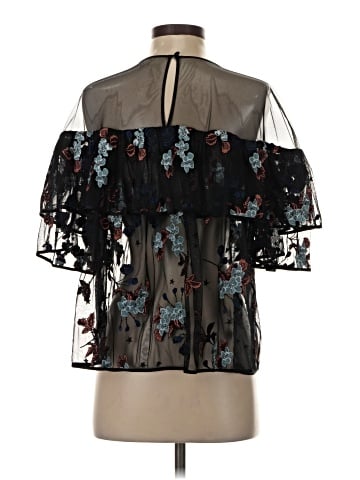 Cinq à Sept Short Sleeve Blouse (view 2)