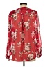 Kut from the Kloth 100% Polyester Red Long Sleeve Blouse Size Lg Petite - photo 2