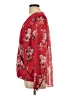 Kut from the Kloth 100% Polyester Red Long Sleeve Blouse Size Lg Petite - photo 5