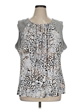 Calvin Klein Sleeveless Blouse (view 1)