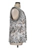 Calvin Klein Gray Sleeveless Blouse Size 1X (estimated) - photo 4