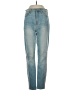 7 For All Mankind Stripes Blue Jeans Size 27 waist - photo 1