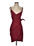 Blue Blush Burgundy Cocktail Dress Size S - photo 1