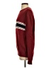 St. John's Bay 100% Cotton Color Block Burgundy Pullover Sweater Size S - photo 5