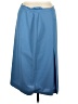 Karen Scott 100% Polyester Solid Blue Formal Skirt Size 12 - photo 1