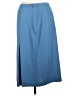 Karen Scott 100% Polyester Solid Blue Formal Skirt Size 12 - photo 2