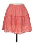 Shein 100% Rayon Solid Pink Casual Skirt Size 6 - photo 1