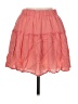 Shein 100% Rayon Solid Pink Casual Skirt Size 6 - photo 2