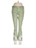 Tory Burch Paisley Green Jeans Size 28 waist - photo 1