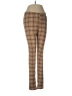Just Cozy Plaid Brown Dress Pants Size Med - Lg - photo 1