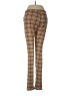 Just Cozy Plaid Brown Dress Pants Size Med - Lg - photo 2