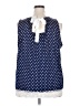 Suzanne Betro Blue Sleeveless Top Size 2X - photo 2