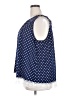Suzanne Betro Blue Sleeveless Top Size 2X - photo 5