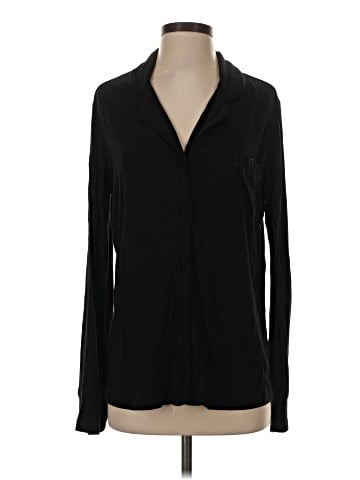 SKIMS Long Sleeve Blouse (view 1)