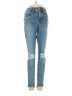 Good American Hearts Blue Jeans Size 24 waist - photo 1