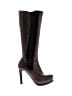 Gastone Lucioli 100% Leather Brown Boots Size EU 36 1/2 - photo 1
