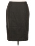 Halogen Chevron-herringbone Gray Formal Skirt Size 10 - photo 1