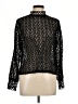 H&M 100% Polyester Black Long Sleeve Blouse Size 12 - photo 1
