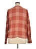 Pendleton Plaid Orange Long Sleeve Blouse Size XL - photo 2
