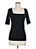 J.Crew 100% Cotton Black 3/4 Sleeve T-Shirt Size M - photo 1