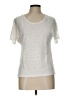NOTSHY Silver Short Sleeve Top Size L - photo 1