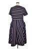 Nemidor Stripes Blue Casual Dress Size 20 - photo 2