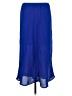 Staccato 100% Polyester Blue Formal Skirt Size M - photo 2