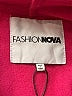 Fashion Nova 100% Polyester Pink Coat Size M - photo 6