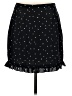 Assorted Brands 100% Polyester Polka Dots Black Casual Skirt Size M - photo 1