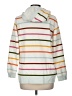 Lands' End Stripes White Pullover Sweater Size M (petite) - photo 2