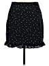Assorted Brands 100% Polyester Polka Dots Black Casual Skirt Size M - photo 2