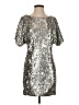Assorted Brands Metallic Silver Cocktail Dress Size S (estimated) - photo 1