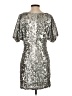 Assorted Brands Metallic Silver Cocktail Dress Size S (estimated) - photo 2