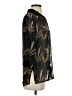 Banana Bay 100% Polyester Tropical Black 3/4 Sleeve Blouse Size S - photo 4