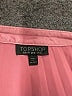 Topshop 100% Polyester Solid Pink Formal Skirt Size 6 - photo 4