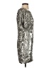 Assorted Brands Metallic Silver Cocktail Dress Size S (estimated) - photo 4