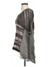Helmut Lang Metallic Silver Silk Pullover Sweater Size P (petite) - photo 5