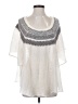 Free People Silver Ivory Poncho Size S - photo 1