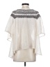Free People Silver Ivory Poncho Size S - photo 2