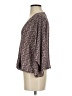 Veronica M. 100% Polyester Brown 3/4 Sleeve Blouse Size S - photo 5