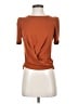 Express 100% Cotton Orange Short Sleeve Top Size XS - photo 1