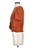 Express 100% Cotton Orange Short Sleeve Top Size XS - photo 5
