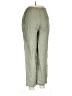 MNG 100% Linen Green Linen Pants Size S - photo 2