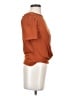 Express 100% Cotton Orange Short Sleeve Top Size XS - photo 4