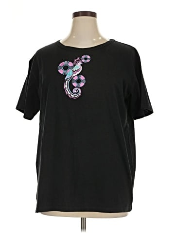 Bob Mackie Short Sleeve T-Shirt (view 1)