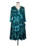 Avenue Paisley Teal Casual Dress Size 18 - photo 1