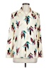 Bradley Print Ivory Long Sleeve Blouse Size M (estimated) - photo 1