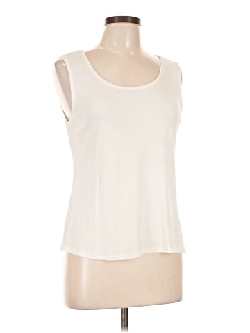 Eileen Fisher Sleeveless Silk Top (view 1)