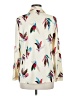 Bradley Print Ivory Long Sleeve Blouse Size M (estimated) - photo 2