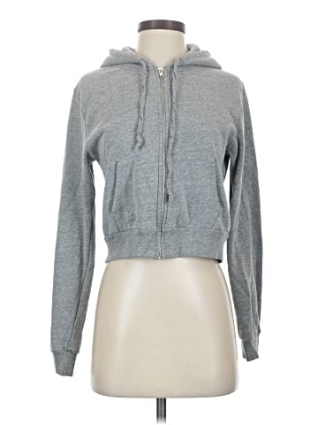 Brandy Melville Zip Up Hoodie (view 1)